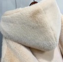 Manteau en fausse fourrure pour femmes P1719 2