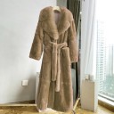 Manteau en fausse fourrure pour femmes P1769 2