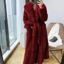 Manteau en fausse fourrure pour femmes P1769 6