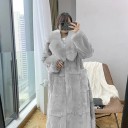 Manteau en fausse fourrure pour femmes P1769 7