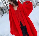 Manteau en fausse fourrure pour femmes P2440 3