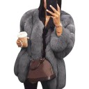 Manteau en fourrure pour femme P2114 10