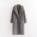 Manteau en fourrure pour femmes A1875 5
