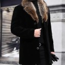 Manteau en laine pour homme A1860 5
