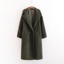 Manteau en peluche pour femme 11