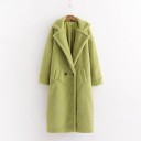 Manteau en peluche pour femme 12