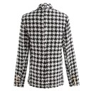 Manteau femme noir et blanc 2