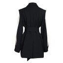 Manteau femme noir P2438 1