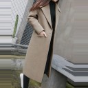 Manteau long d'automne pour femmes 1
