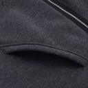 Manteau long pour femme avec fermeture éclair J1205 8