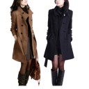 Manteau long stylé pour femmes J1225 3