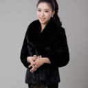 Manteau pour femme en fausse fourrure P2511 2