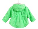 Manteau pour fille printemps/automne à pois J1886 1