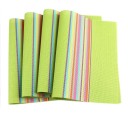 Mantel individual de rayas 4 uds. 10
