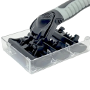 Manual Razor for Men and Women with Three Replacement Heads Handle with Three Interchangeable Blades with Six Blades 3