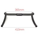 Manubri in carbonio da strada 410 mm di larghezza 365 mm di presa superiore struttura leggera nera per biciclette da strada e gravel 5