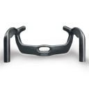 Manubri in carbonio per bici da corsa 365 mm larghezza 345 mm presa superiore 235 mm presa inferiore carbonio nero peso 350 g per bici da corsa 4