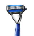 Manuel barbermaskine med sekslagsblade Manuel barbermaskine til mænd med 8 udskiftelige barberhoveder Barbermaskine med blade i rustfrit stål 2
