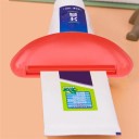 Manuell tubpressare för tandkräm och krämer Plastisk squeezer 9,1 × 3,7 cm Badrum Kök Välj färg: vit svart blå röd 3