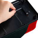 Manueller Kartenmischer 8,8 x 6,3 cm Handspielkartenmischer mit ausziehbarem Griff zum Mischen von Karten 3