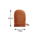 Mănuși de aplicare pentru autobronzant și lapte de corp, flocking dublu față 9,5 x 7,5 cm, uscare rapidă, moale și rezistentă la apă pentru ambele mâini 4