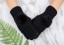 Mănuși de iarnă tricotate pentru copii cu pompon J2879 2