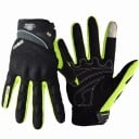 Mănuși de motocicletă respirabile cu degetul întreg, unisex, stil de curse, antiderapante, mănuși sport elegante, durabile, purtabile 2