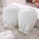 Mănuși din bumbac pentru bebeluși 0 până la 6 luni Mănuși moi din 100% bumbac cu manșetă elastică și imprimeu Dimensiune 10 x 8 cm 9