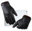 Mănuși elegante din piele - Negre 3