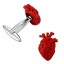 Manžetové gombíky srdce T1360 3