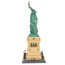 Maquette de la Statue de la Liberté 46,4x17,7x17,7 cm 1577 pièces Modèle en plastique New York Kit créatif Décoration pour enfants et adultes Jouet éducatif 2
