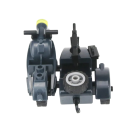 Maquette motocyclette militaire allemande 7 x 5,5 x 7,5 cm avec side-car Maquette militaire pour enfants 2 soldats avec fusils Seconde Guerre mondiale 3