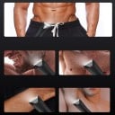 Máquina de barbear eléctrica para homens com carregamento USB e ecrã LCD, aparador de pelos com 2 cabeçotes para o corpo e zonas íntimas 4