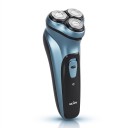 Máquina de barbear elétrica para homens Cabeça flutuante tripla Carregamento via USB Carregamento em 1 hora ABS e metal Barba rotativa e aparo 3