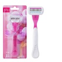 Máquina de barbear feminina com 4 lâminas 1