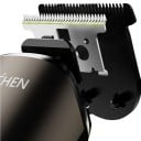 Máquina de cortar cabelo para homens Recarregável via USB-C 1200 mAh Duração 90 minutos 155 x 39 mm 4 pentes 3–12 mm Cinza Máquina de cortar cabelo 4