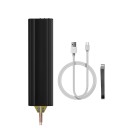 Máquina de soldadura a ponto portátil 2 em 1 para baterias com saída dupla para reparação de baterias 18650 26650 32650 e telemóveis 2