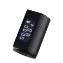 Máquina de tatuagem sem fios com fonte de alimentação e cabo com interface RCA Caneta profissional para tatuagem com display LCD 14,2 x 3,4 cm 3