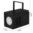 Máquina eléctrica automática de bolhas portátil para crianças, brinquedo de exterior para festas de aniversário e festas de jardim, diversão de verão 6