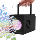 Máquina eléctrica automática de bolhas portátil para crianças, brinquedo de exterior para festas de aniversário e festas de jardim, diversão 5