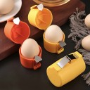 Máquina portátil para abrir huevos Herramienta de cocina de plástico con picos de metal Ayudante práctico para abrir huevos fácilmente 2 Máquina portátil para abrir huevos Herramienta de cocina de plástico con picos de metal Ayudante práctico para abrir huevos fácilmente 2