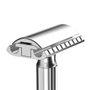 Maquinilla de afeitar para hombre 10,4 x 4,1 cm Aleación de zinc Cabezal intercambiable con cinco hojas Maquinilla manual para un afeitado suave 2