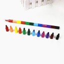 Marcadores de colores plegables 12 uds. 4