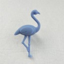 Marcadores de copo em forma de flamingo 6 unid 6
