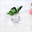Mariposa de cristal decorativa 5