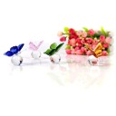 Mariposa de cristal decorativa 2