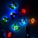 Mariposa luminosa en la pared 3