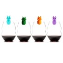 Marque sur verre ananas 6 pcs 4
