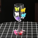 Marque sur verre papillon 10 pcs 4