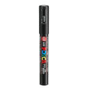 Marqueur acrylique 0,7 mm Rotatif blanc ou noir stylo affiche PC-1M pour graffiti Fournitures publicitaires et artistiques pour le dessin 1